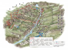 2021恩施大峽谷景區(qū)最新導(dǎo)覽圖